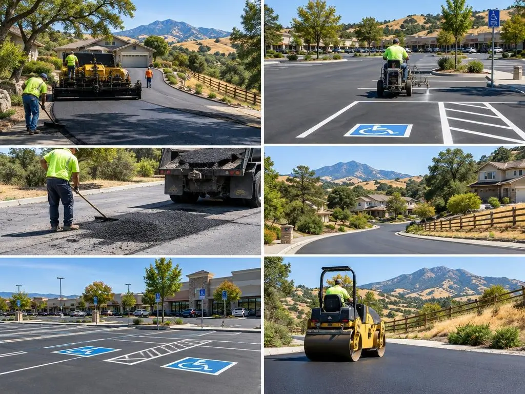 Parking Lot Paving & Striping in Walnut Creek, CA