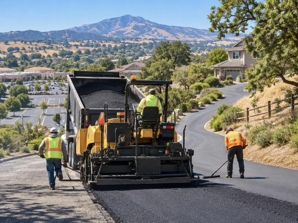 Private Road Paving in Walnut Creek, CA